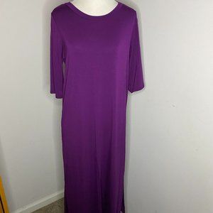 NWT Agnes & Dora Solid Purple Lee Dress